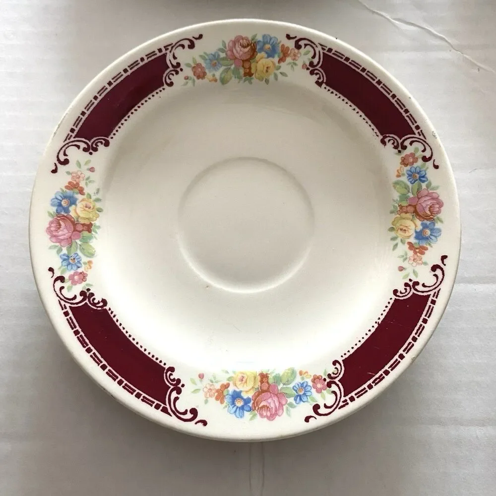 Vintage Homer Laughlin Majestic Brittany Lady Alice 6