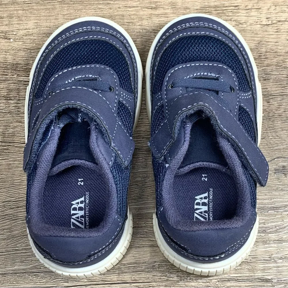 Zara zara~baby~blue sneakers~size