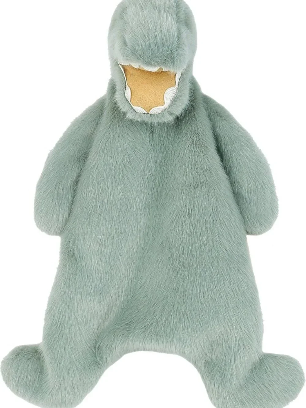 Soft Dino Plush Lovey Security Blanket for Babies - 15-Inch Cuddle Gift
