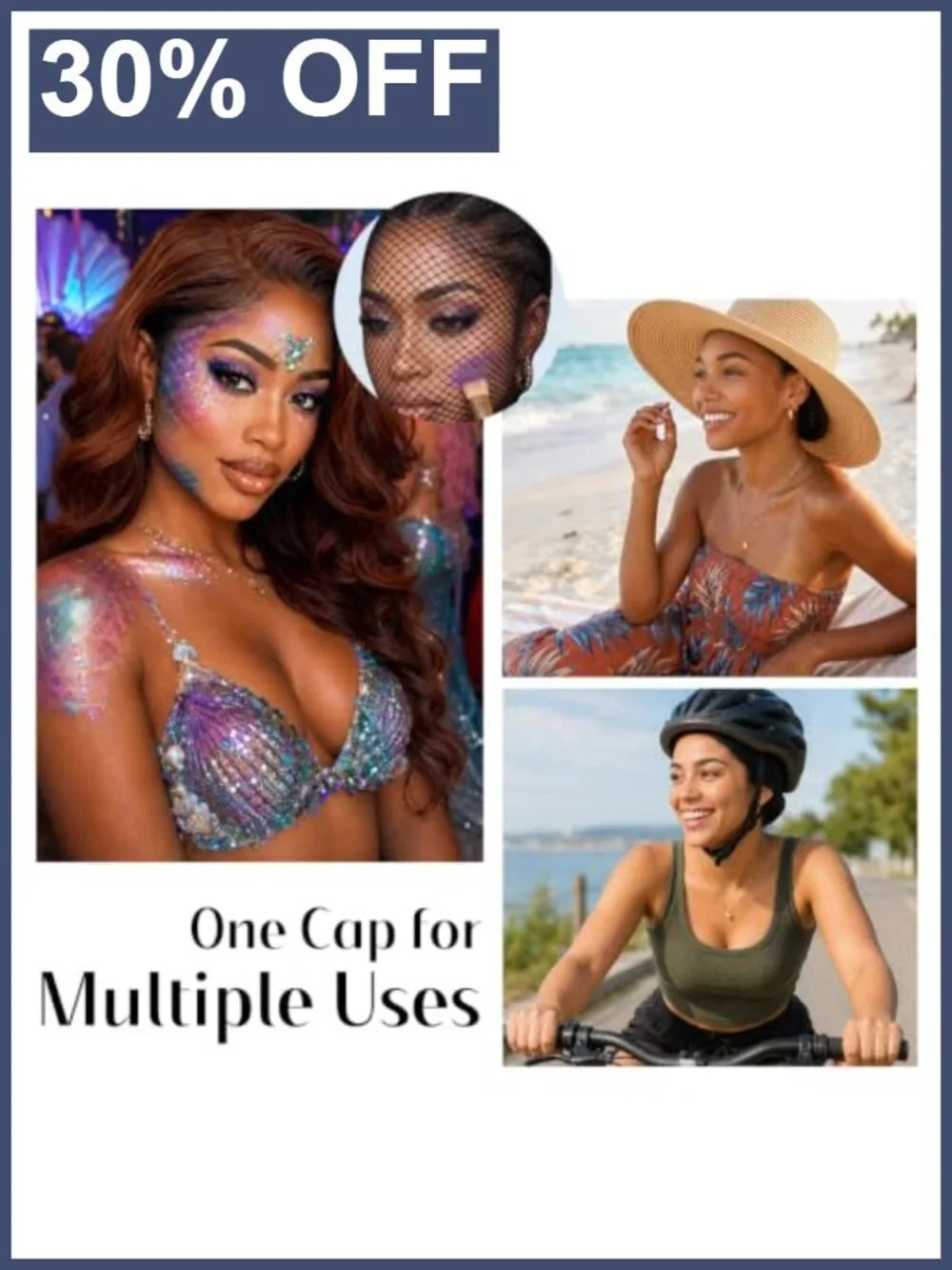 N/A mesh wig