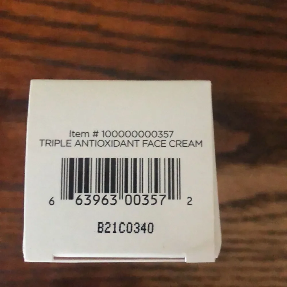 Dr Brant Triple Antioxidant Face Cream 50g New