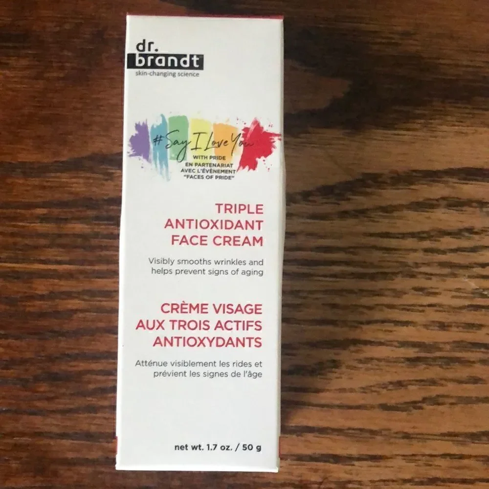 Dr Brant Triple Antioxidant Face Cream 50g New