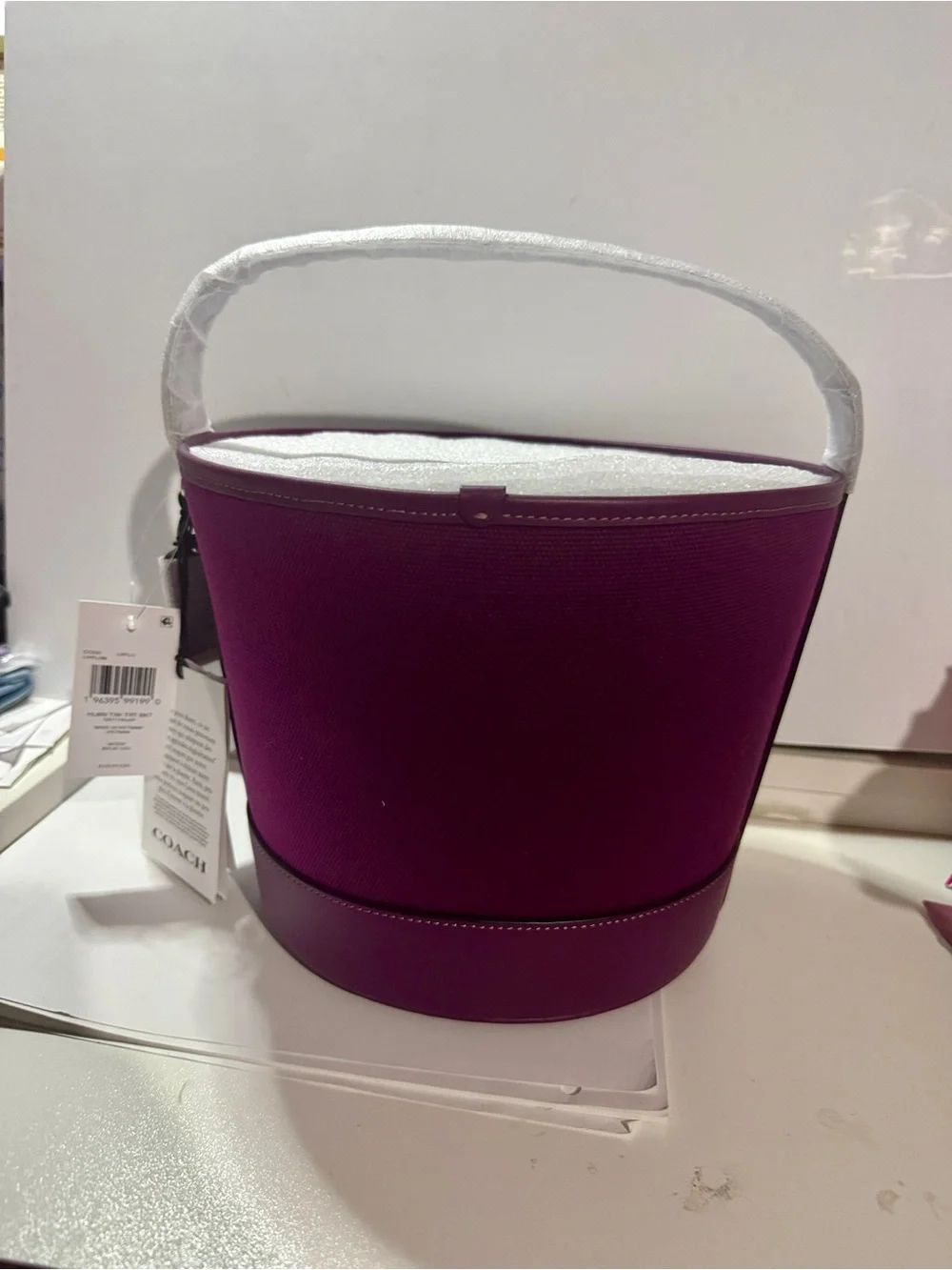 Coach bucket bag