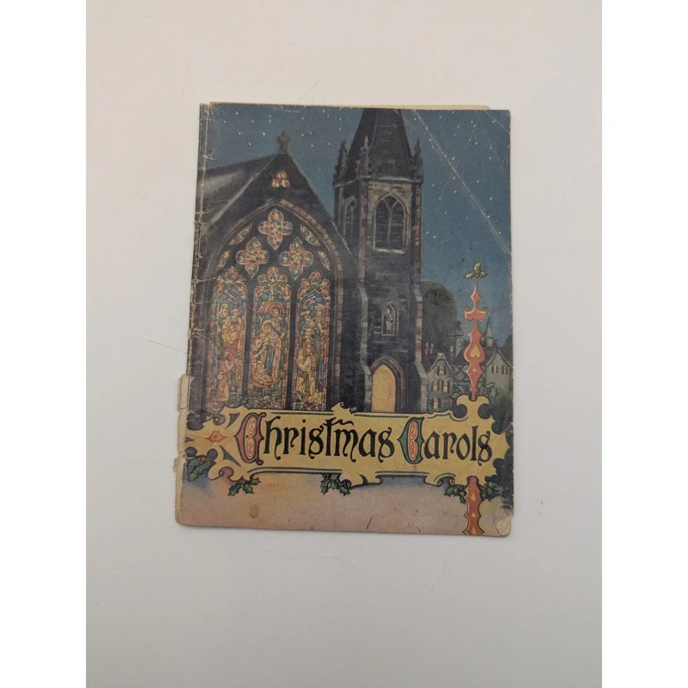 Vintage 1957 Christmas Carols Songbook John Hancock Mutual Life‎ Insurance Co