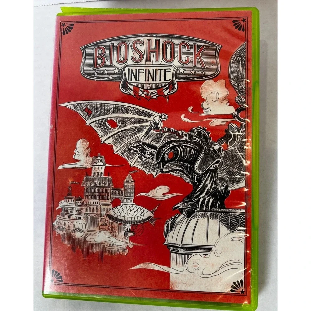 BioShock Infinite Xbox 360 Game CIB with Manual Reversible Cover Art 2K‎ Games