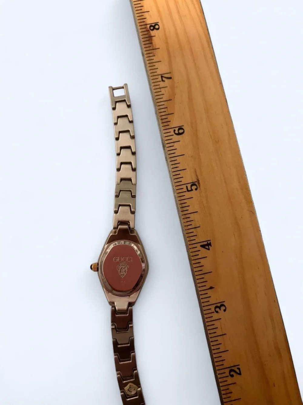 Vintage Gucci Women's Stainless Steel Two-Tone Bracelet Watch
