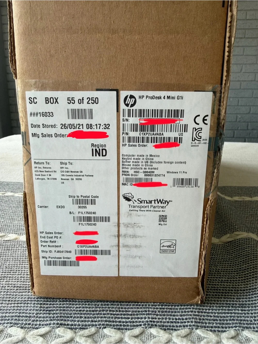 HP prodesk mini