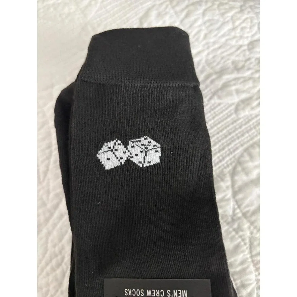 NWT Steve Madden 6-Pack Novelty Crew Socks Fits Shoe‎ 6-12.5