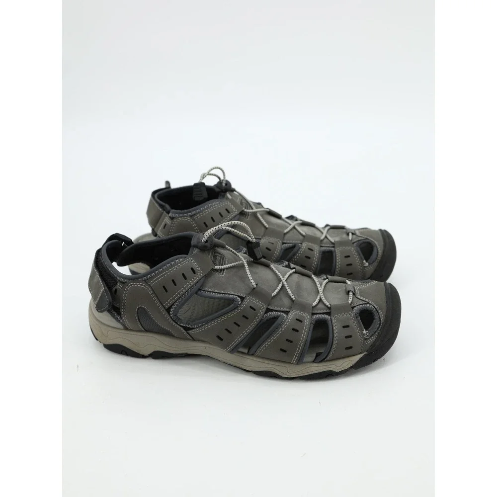 Coleman Daniel Mens Closed Toe Hiking Sandals Gray Rugged Gorpcore Size 10‎