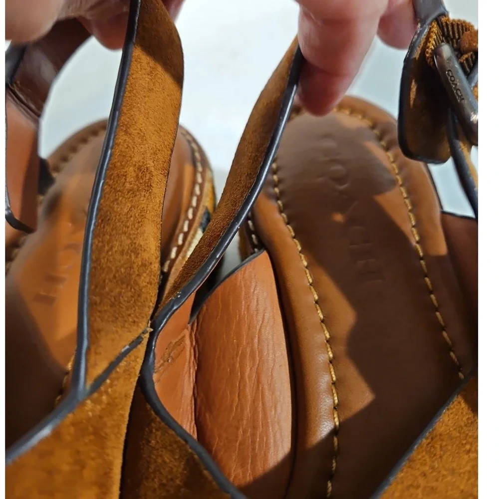Coach women suede