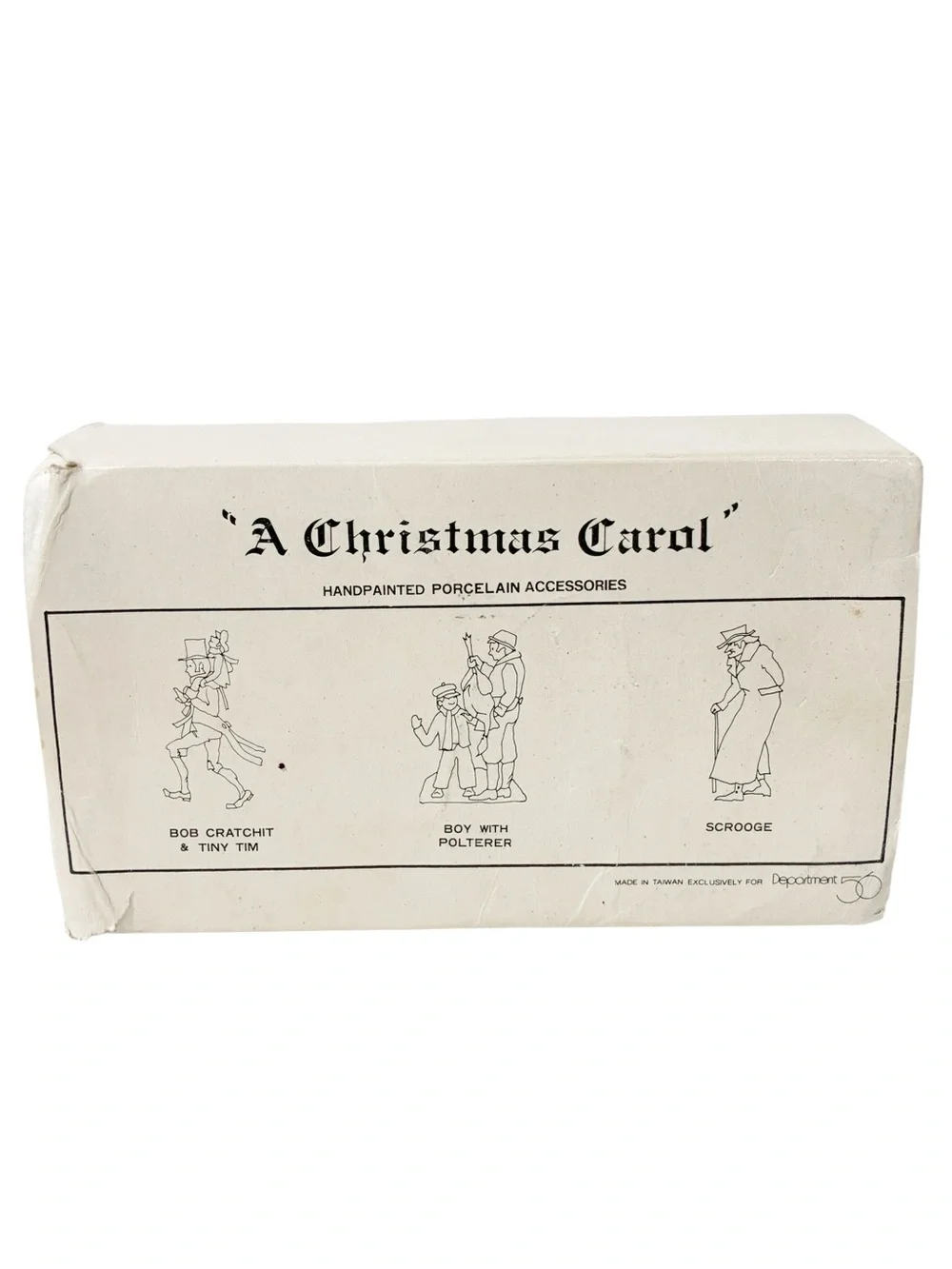 DEPARTMENT 56 HERITAGE COLLECTION DICKENS‎ VILLAGE CHRISTMAS CAROL CHARACTERS