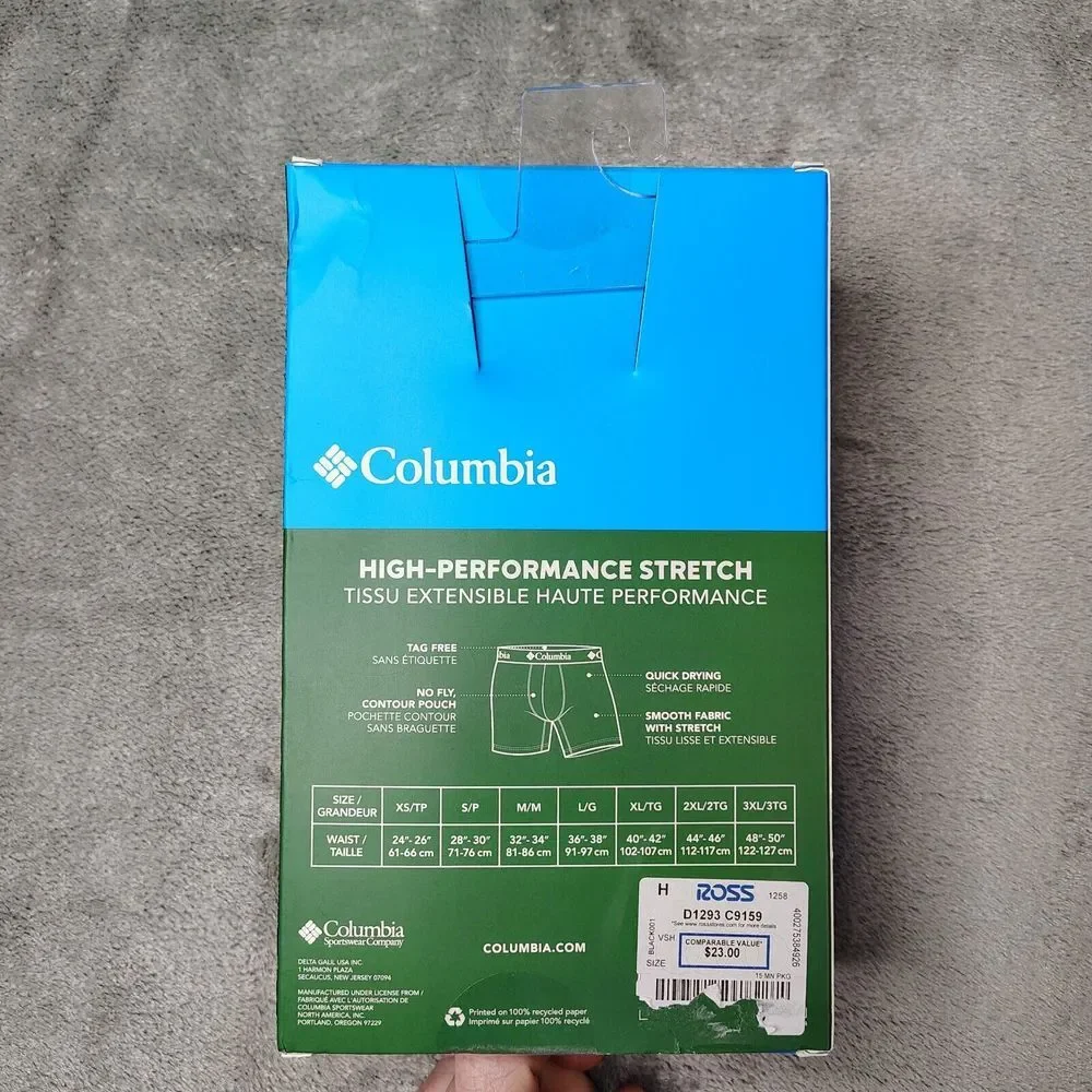 Columbia new box
