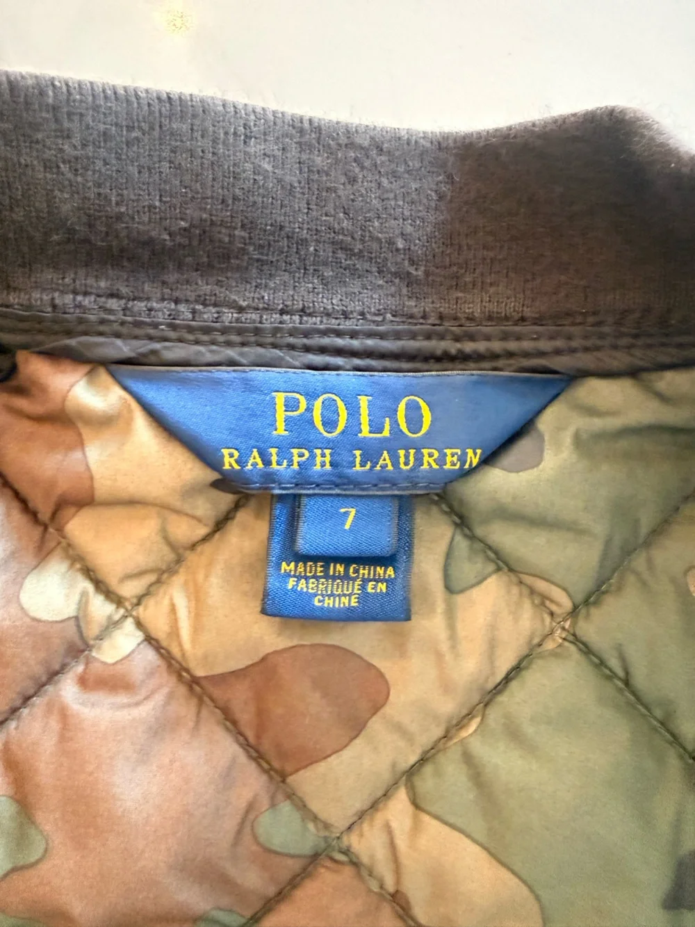 Polo Ralph Lauren diamond quilted