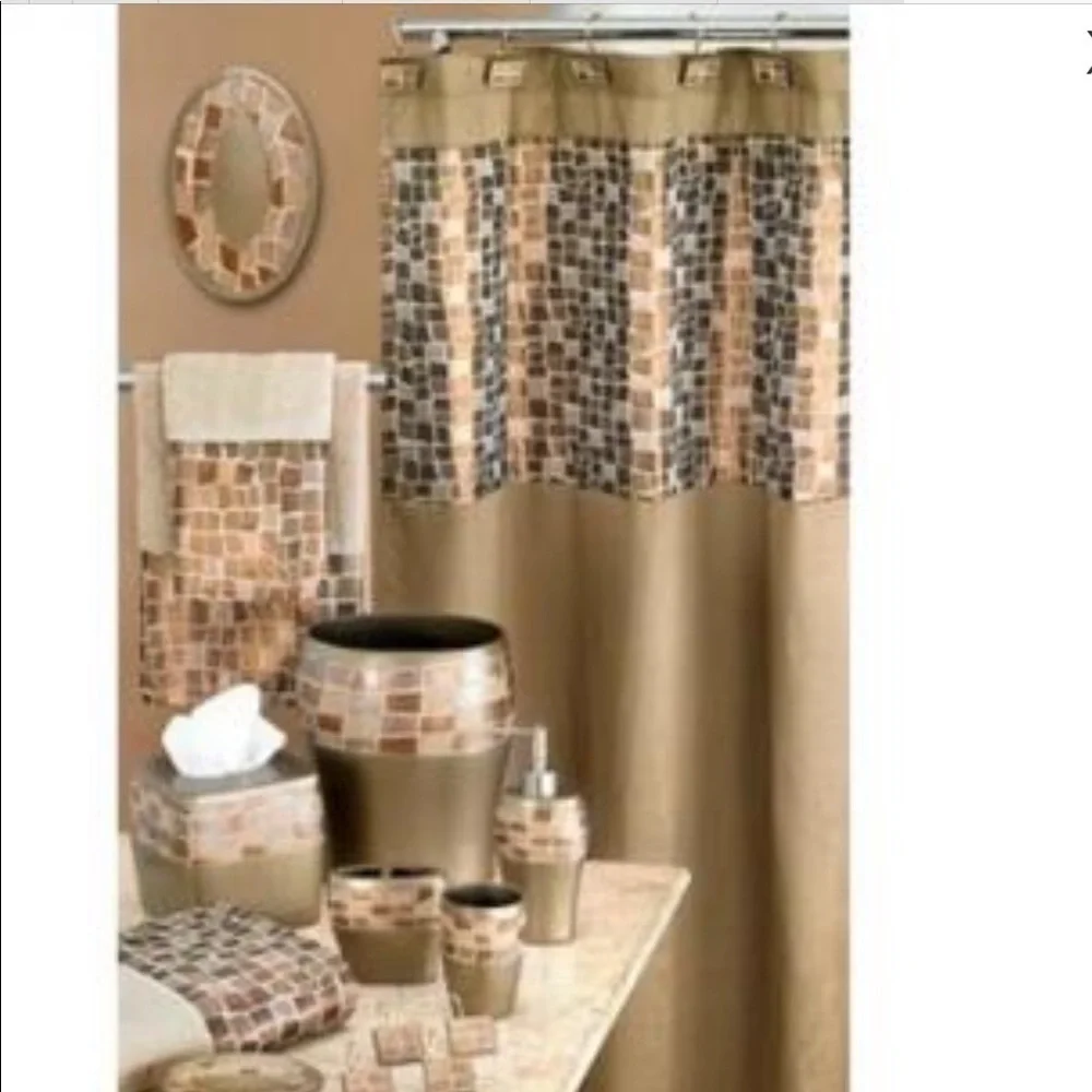 Mosiac Stone Bronze Popular Bath this bath