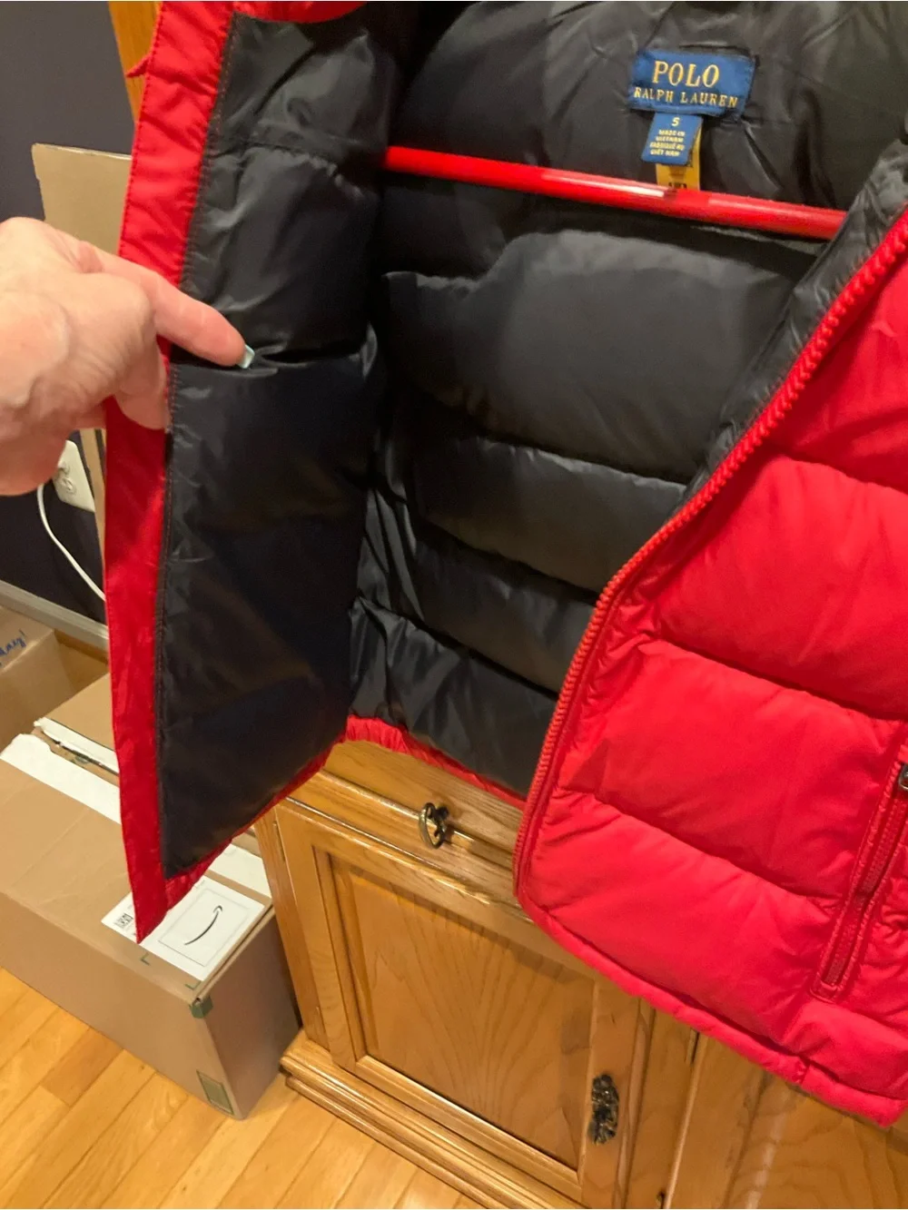 Polo Ralph Lauren bold red