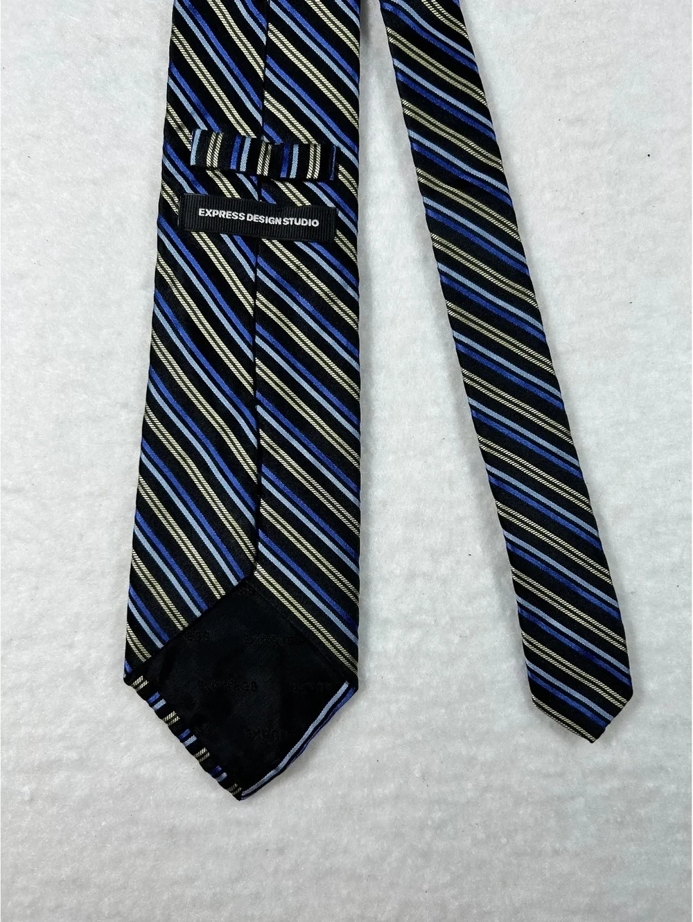 Express Design Studio Men's Silk Striped Tie