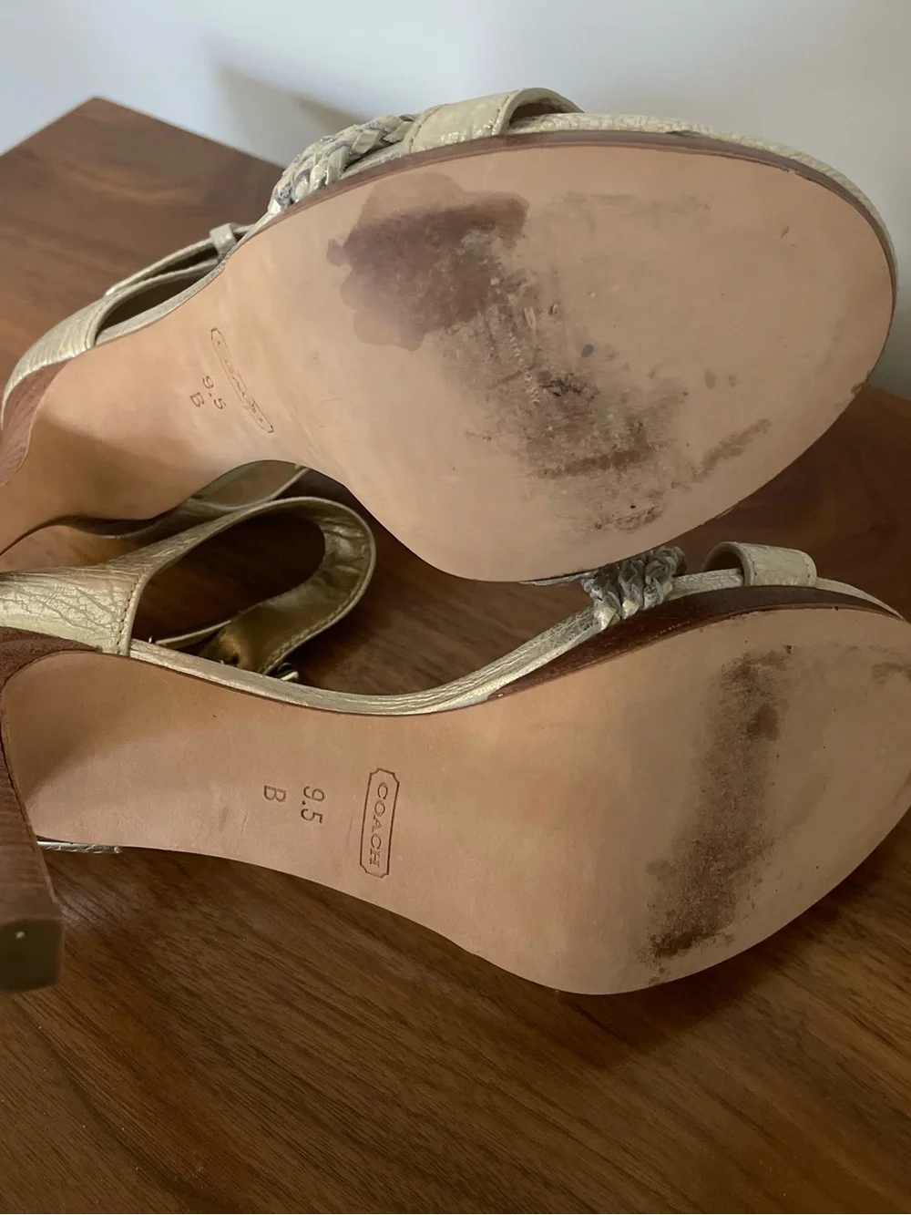 Coach high heel