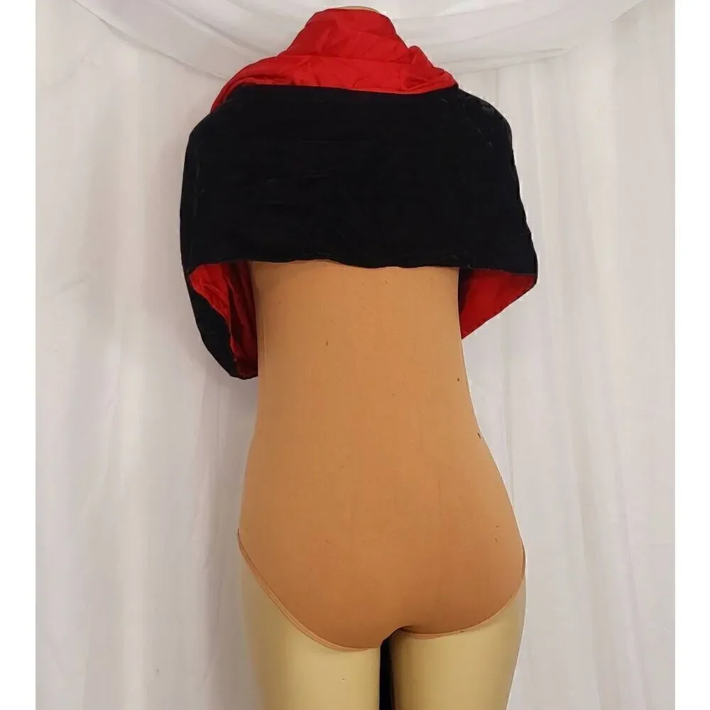 Velvet wrap black velvet