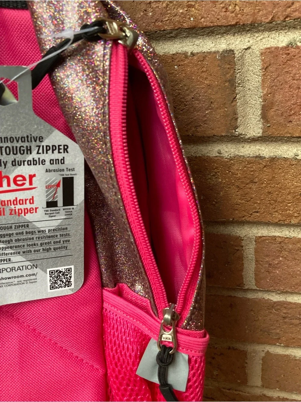N/A includes zippered