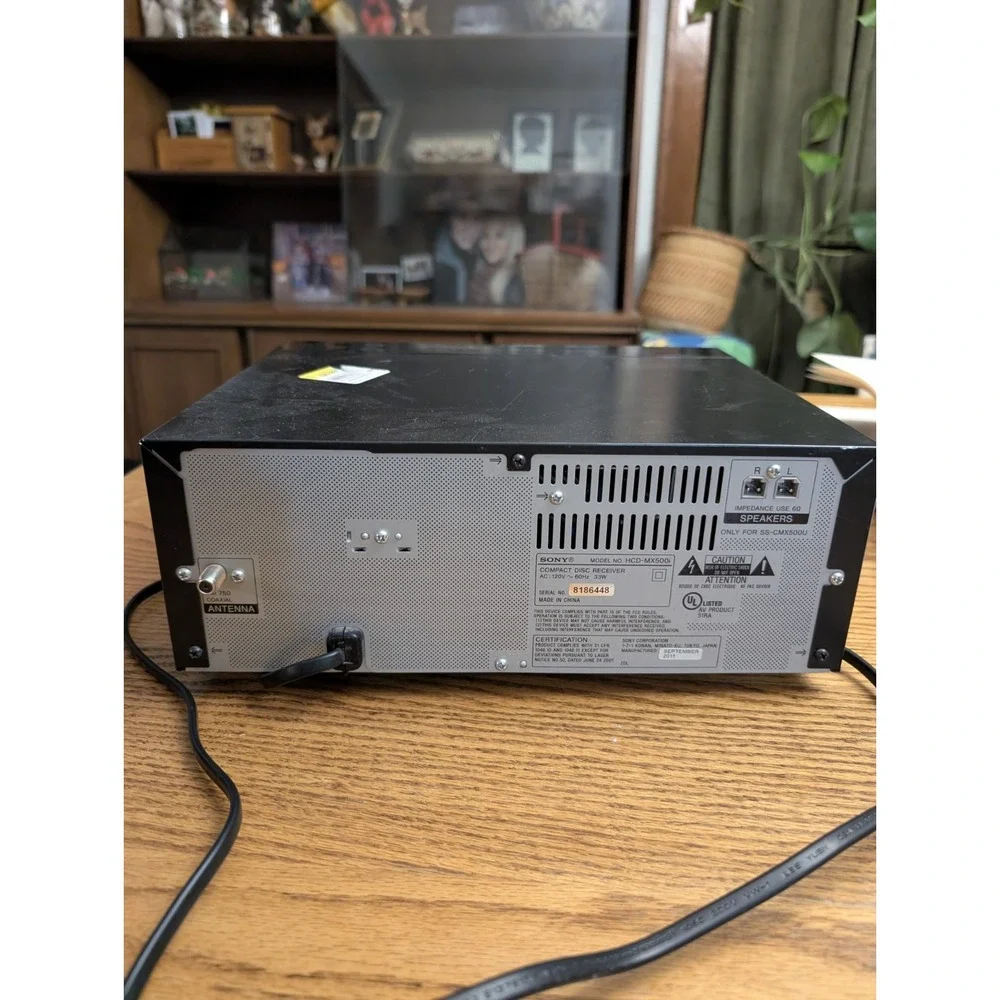 Sony hcd mx500i