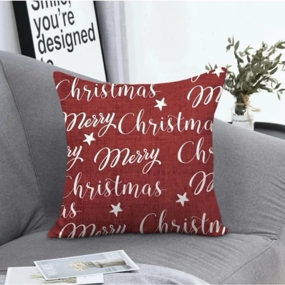 N/A festive pillow