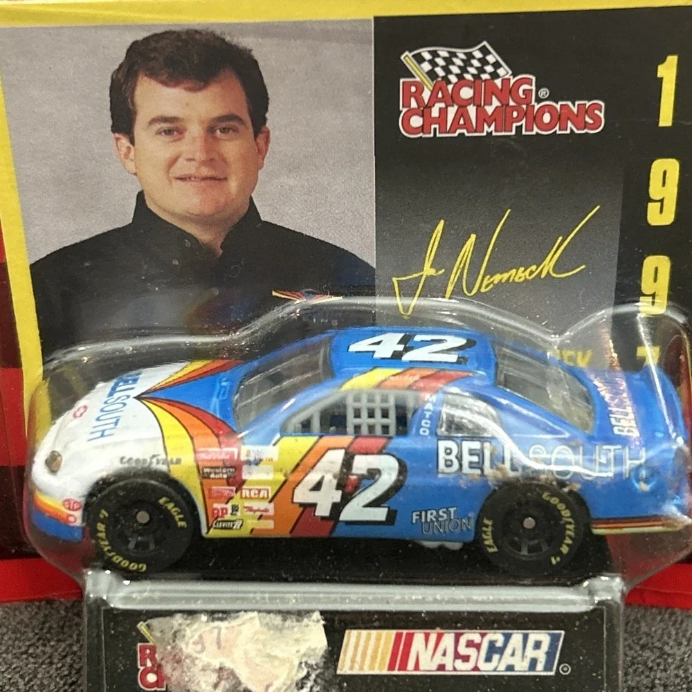 NIB 1997 Racing Champions 1:64 Scale NASCAR Diecast Stock Car #42 Joe‎ Nemechek