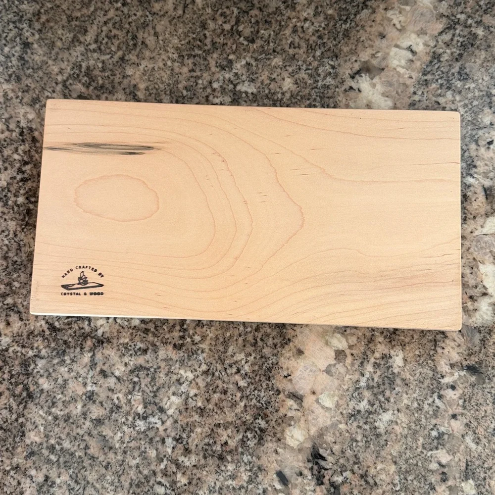 Crystal & Wood 10 5”