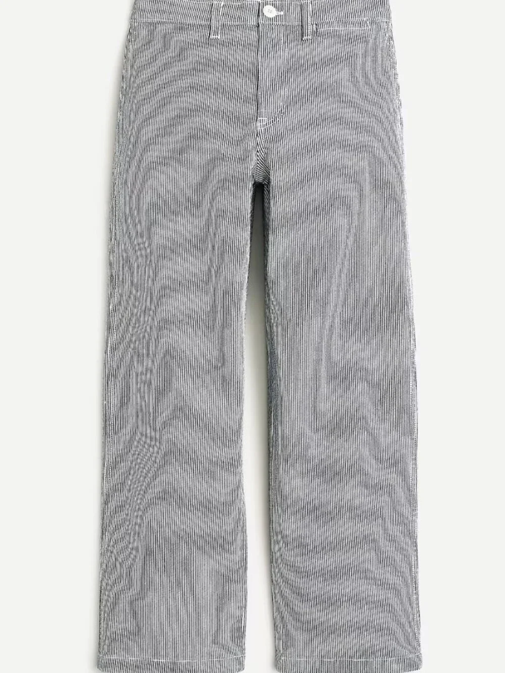 J.Crew Slim Wide-Leg Jean in Navy Stripe — Size 25