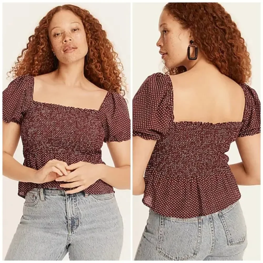 J. Crew smocking one