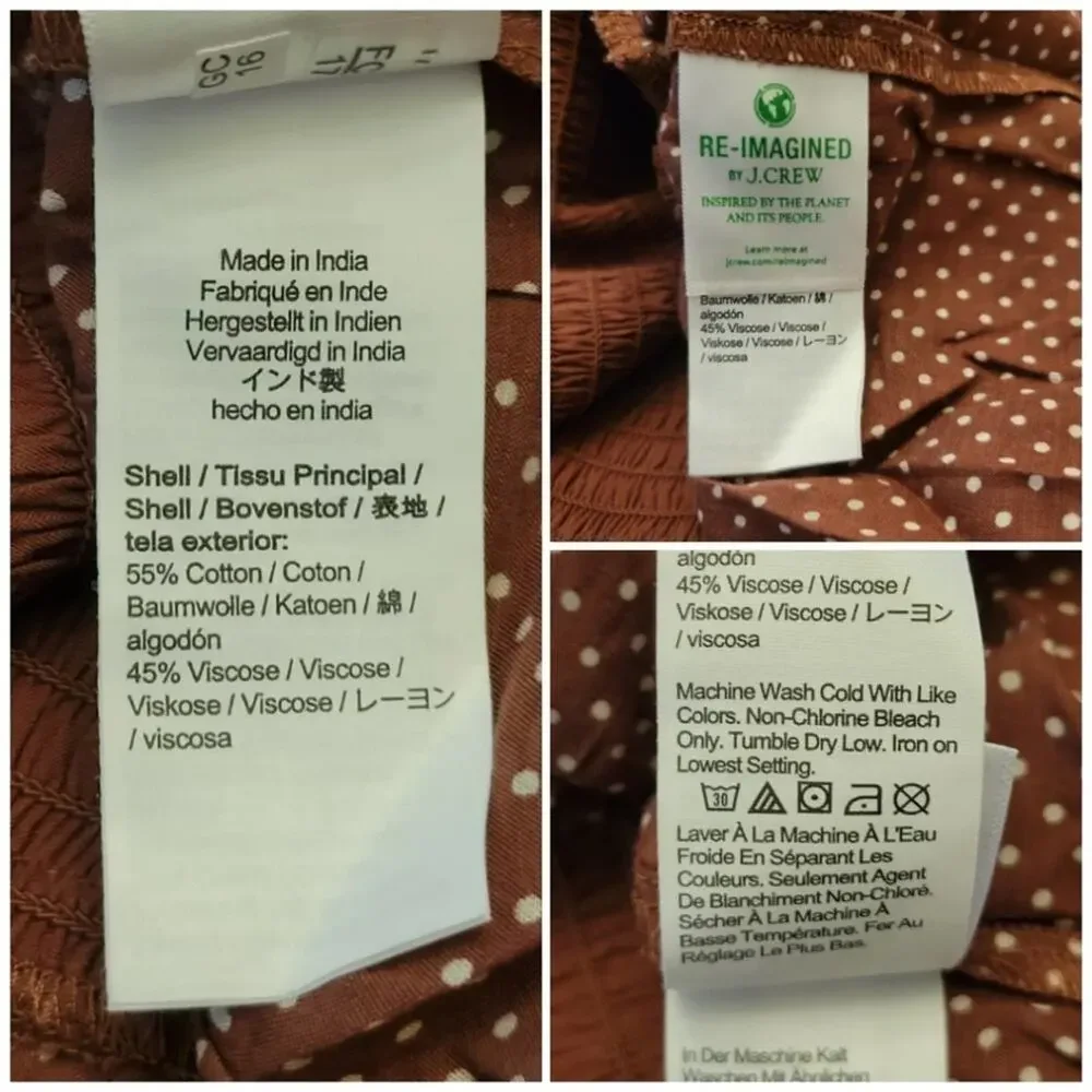 J. Crew smocking one