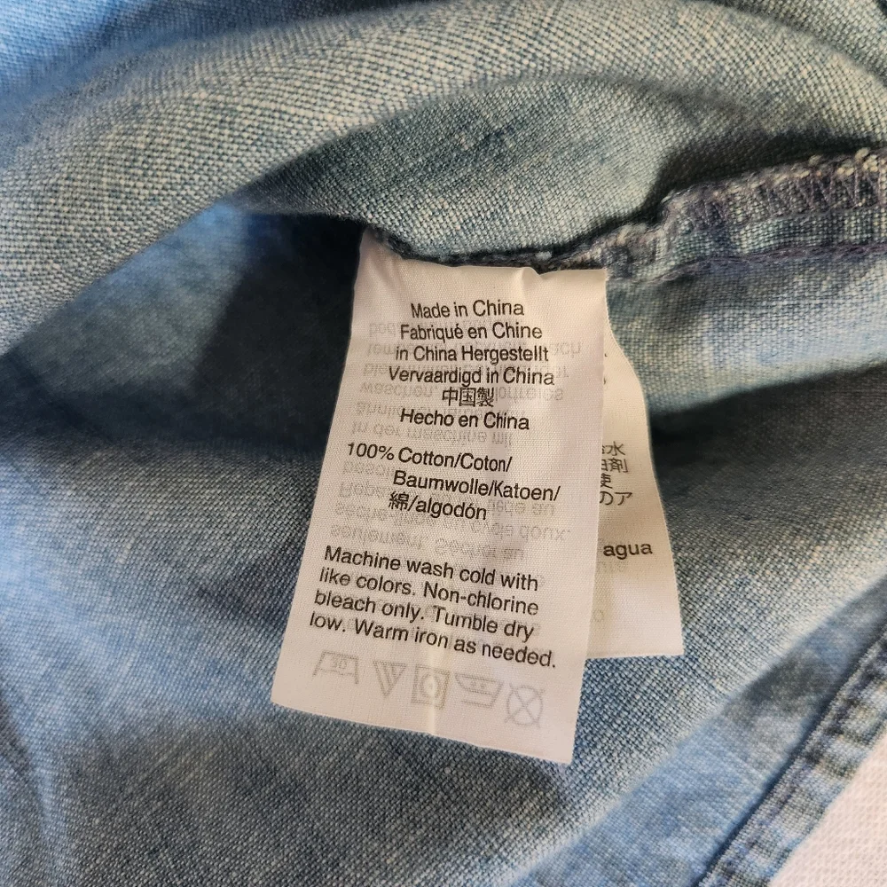 J. Crew soft chambray