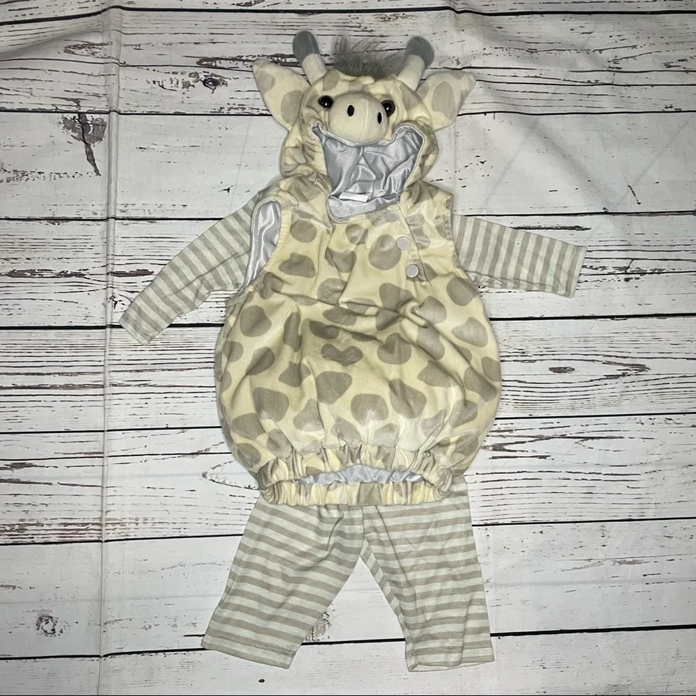 Baby 3PC Plush Hooded Costume Little Giraffe by target