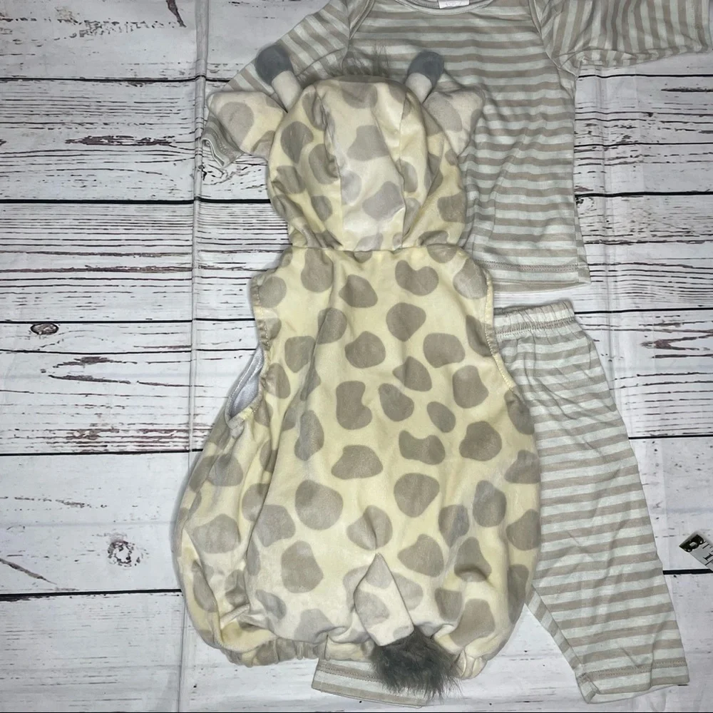 Baby 3PC Plush Hooded Costume Little Giraffe by target