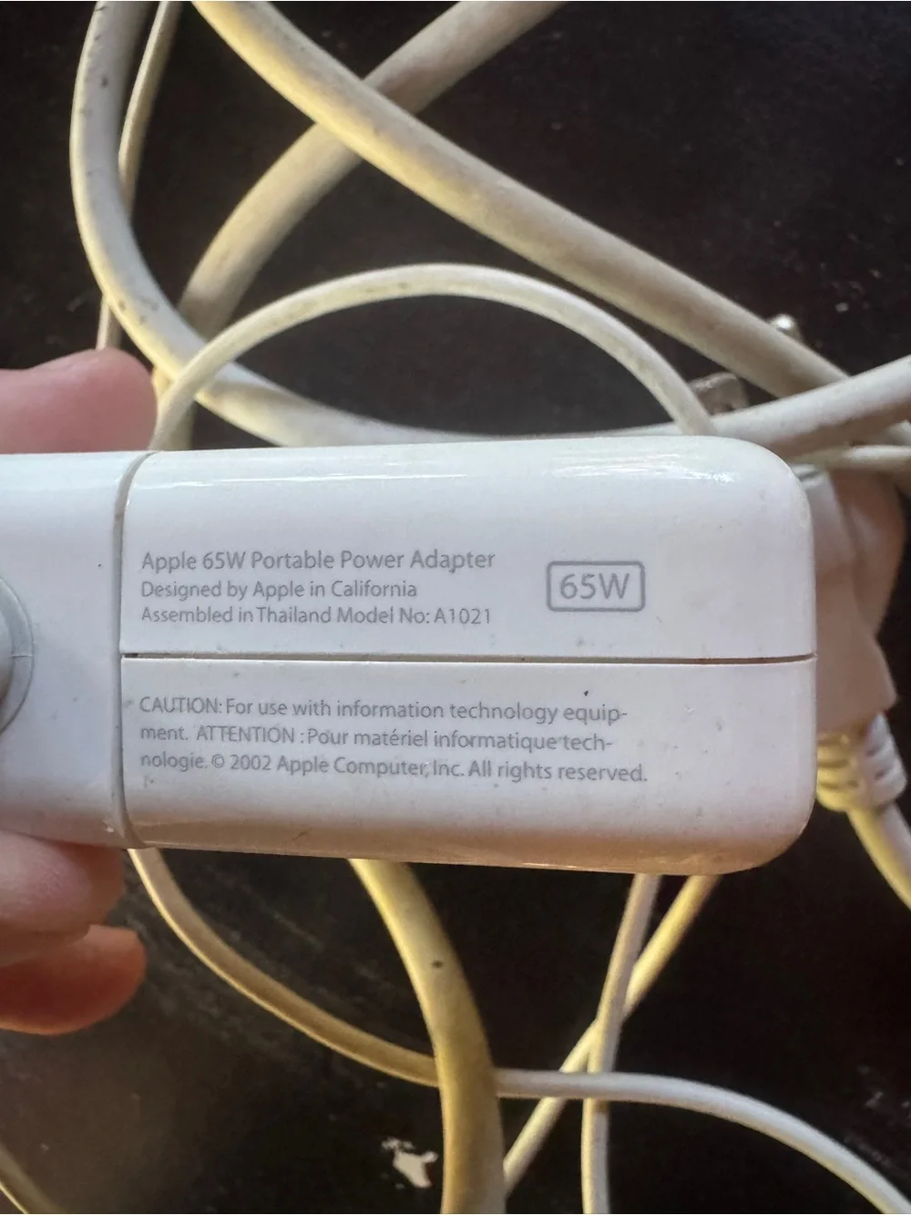 Apple 65W Portable Power Adapter