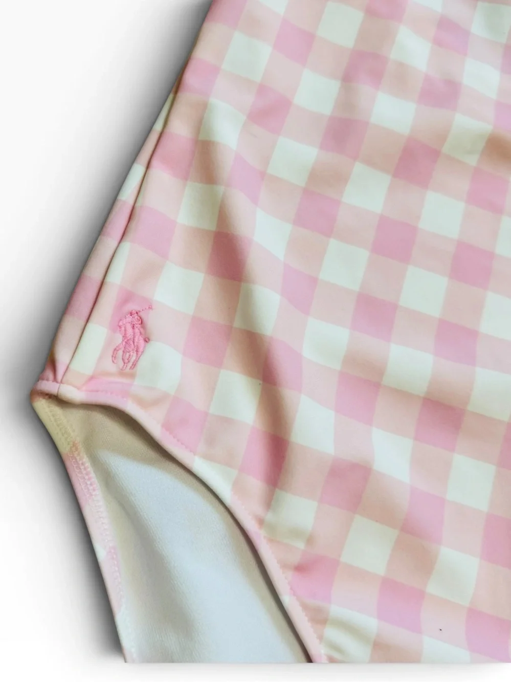 NWT Polo Ralph Lauren Gingham Swimsuit