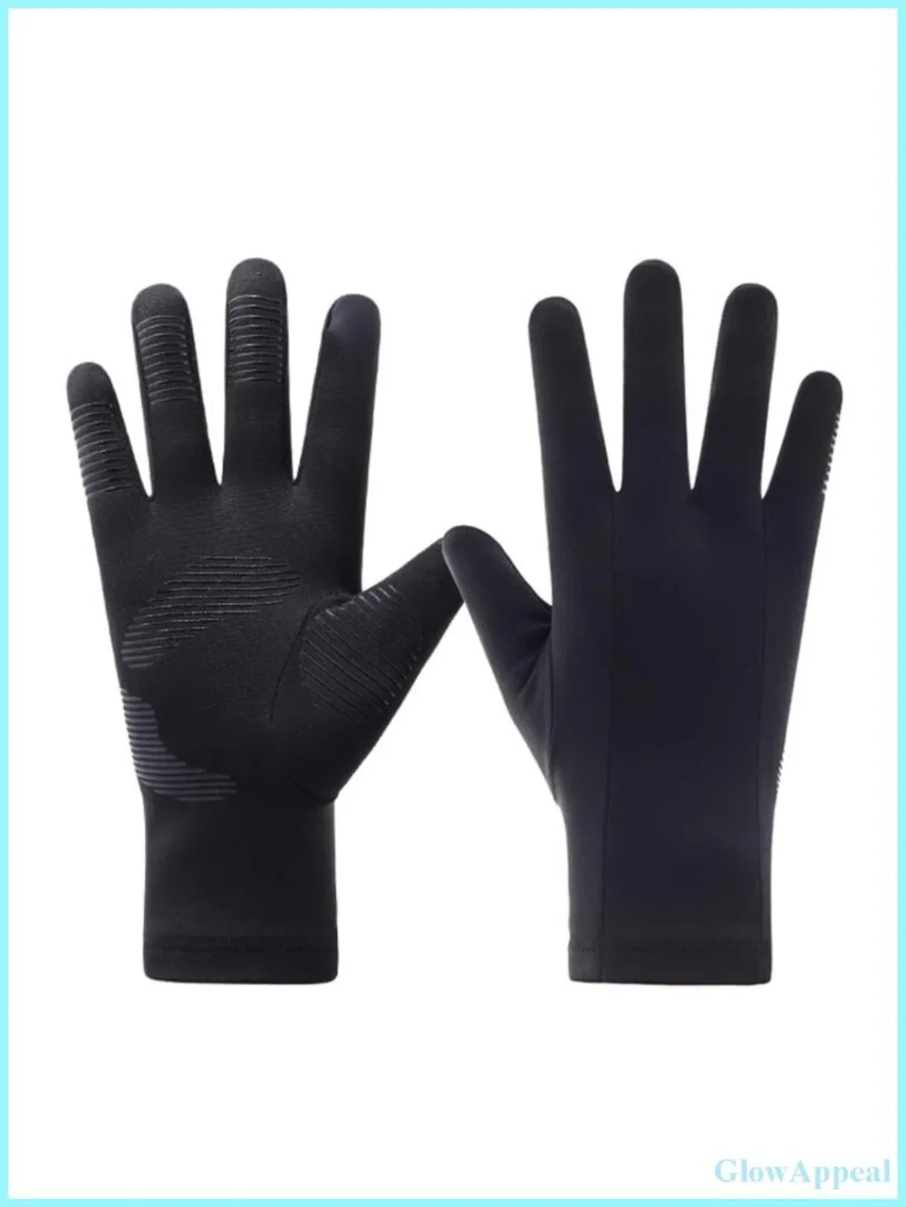 Unisex Lightweight Running Gloves - Anti-Slip Touch Screen Winter Gloves for