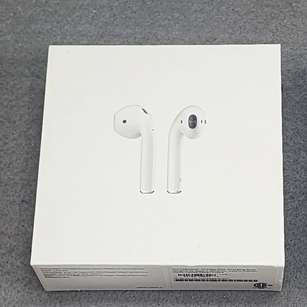 Apple‎ AirPods 2nd Gen with Charging Case - White BOX and Charger Only
