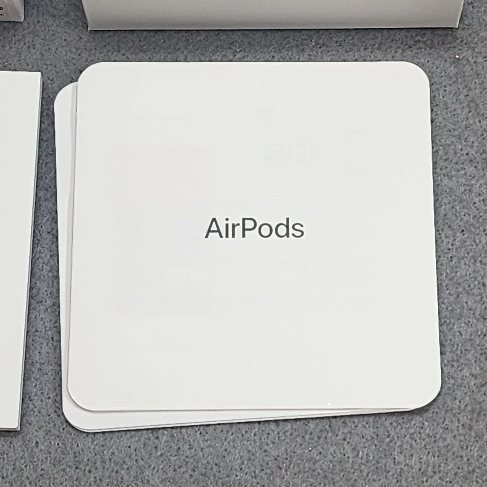 Apple‎ AirPods 2nd Gen with Charging Case - White BOX and Charger Only