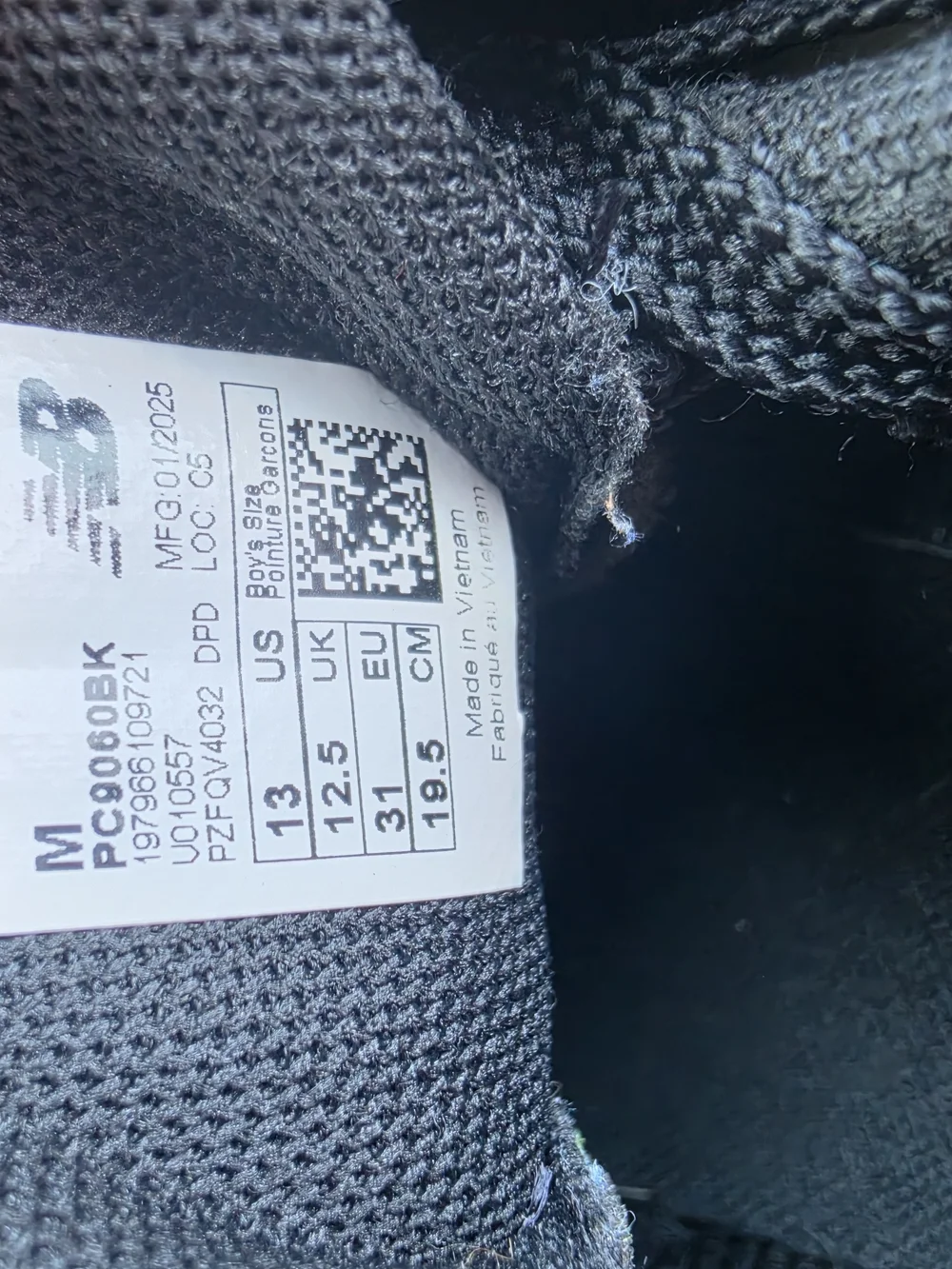 New Balance durable kids