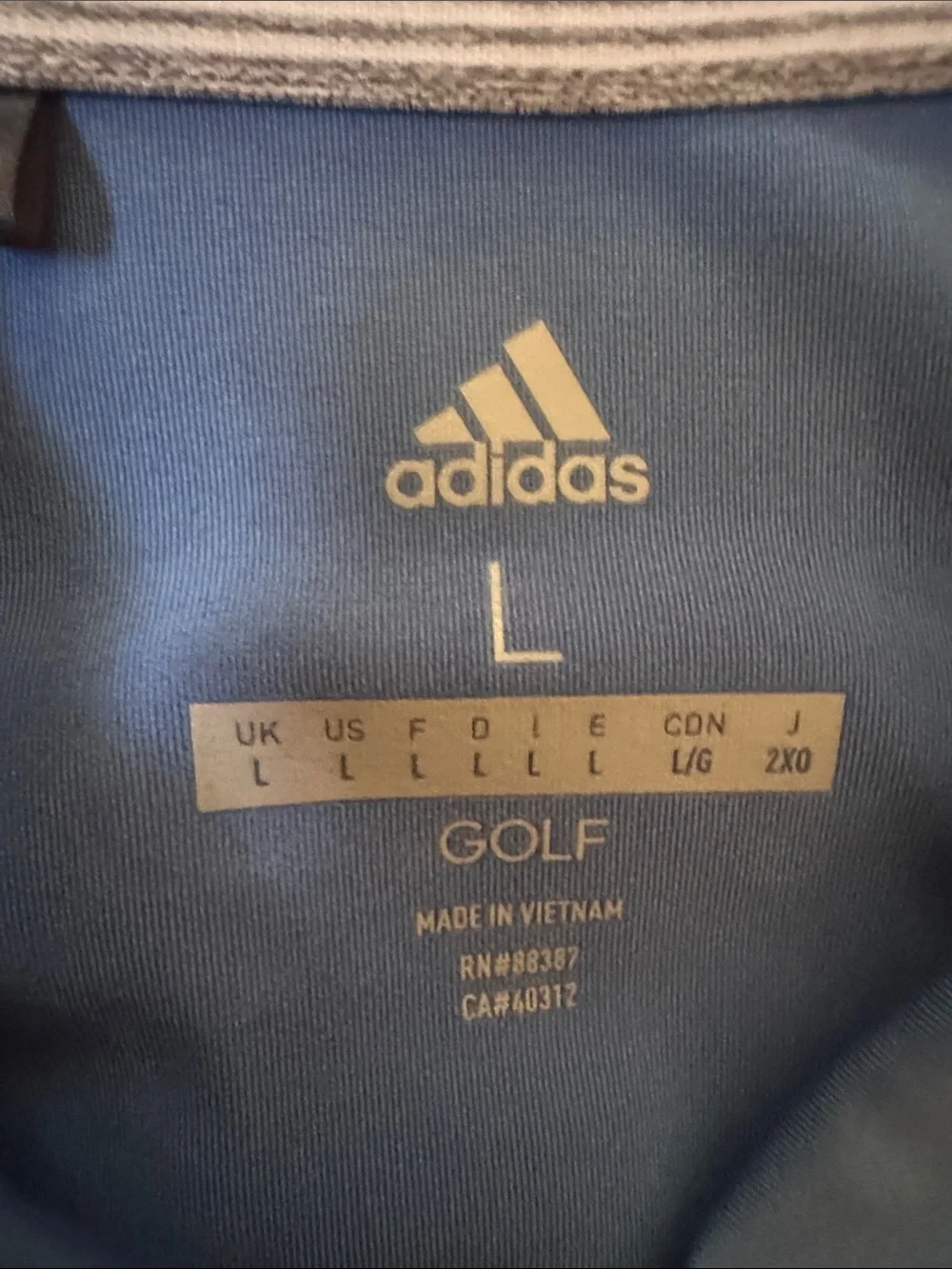 adidas golf carolina