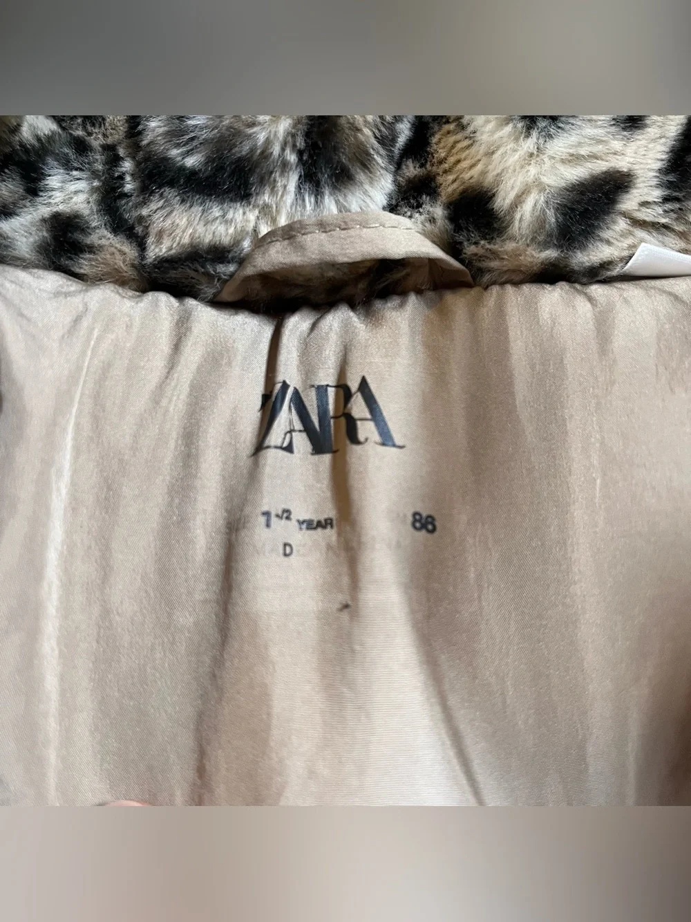 Zara kids faux