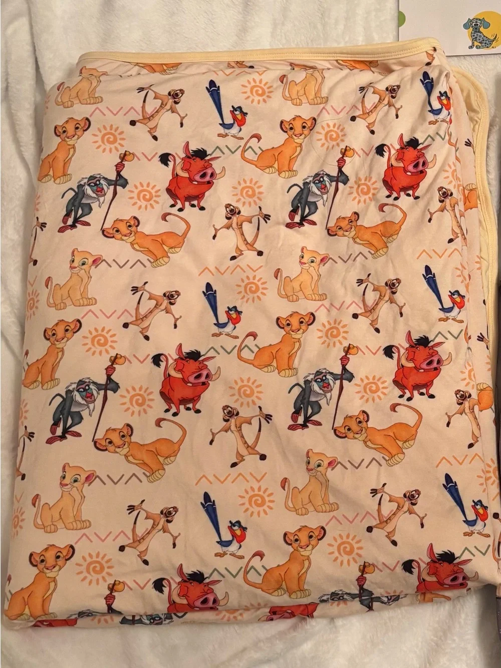 Lion king Bamboo blanket