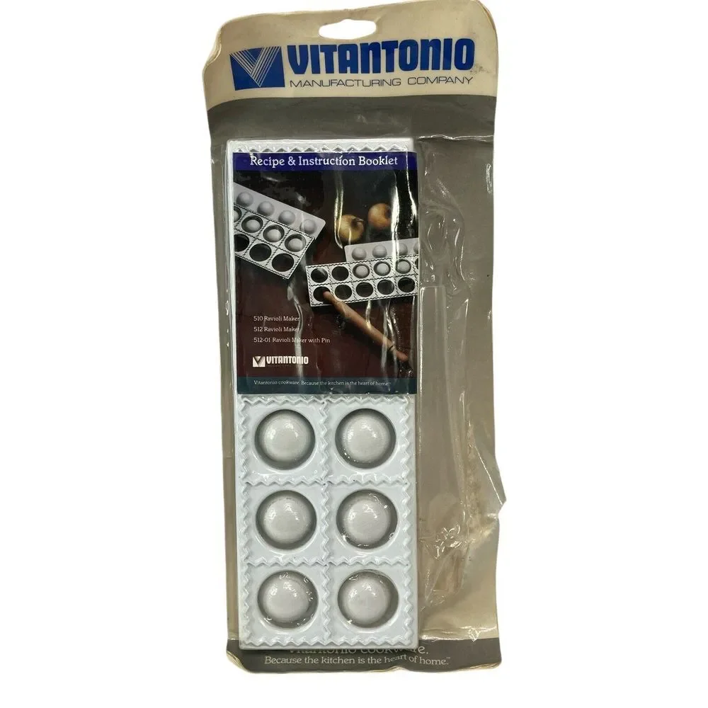 VINTAGE Vitantonio‎ Ravioli Maker/Press #512 Missing Rolling Pin - Unused Item