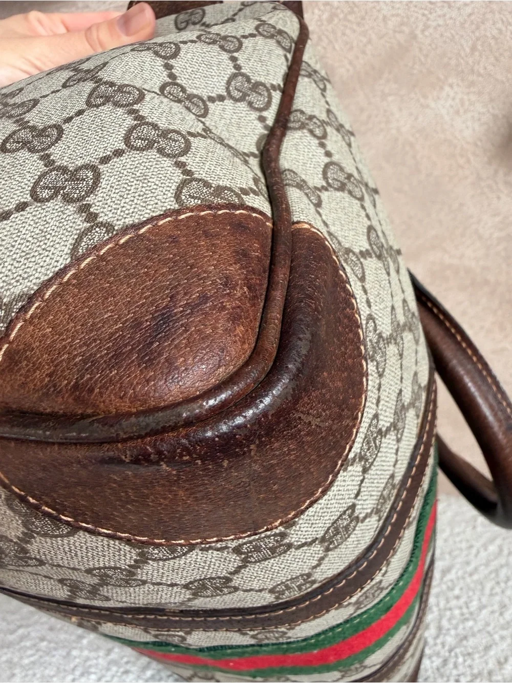 Gucci authentic duffel