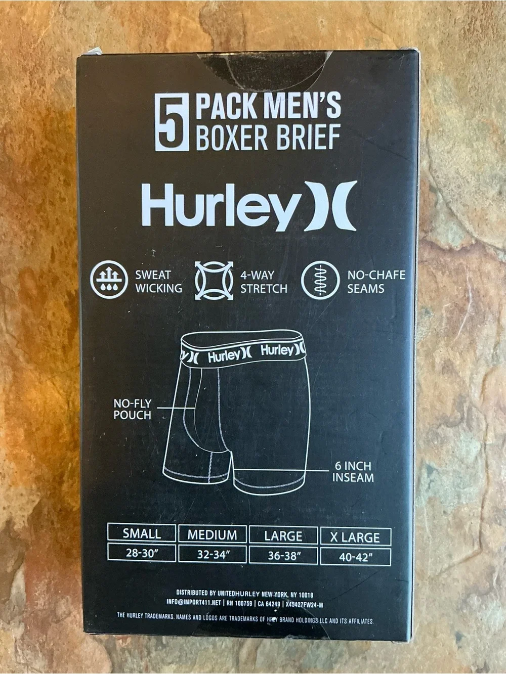 Hurley five pack