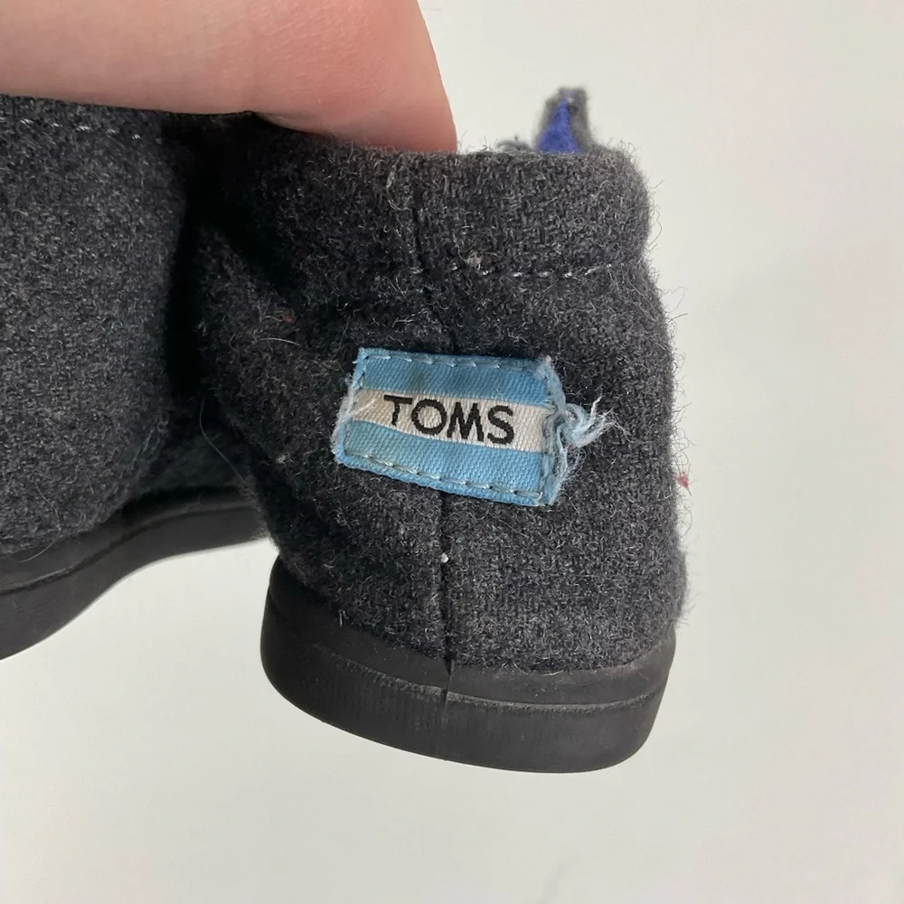Toms gray toddler