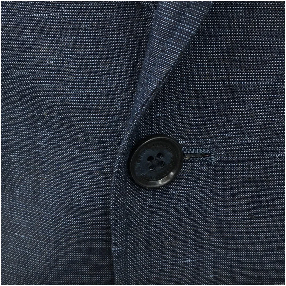 JOSEPH ABBOUD Mens Blazer Sport Coat Casual Jacket Size L 42R Cotton Linen Suit‎