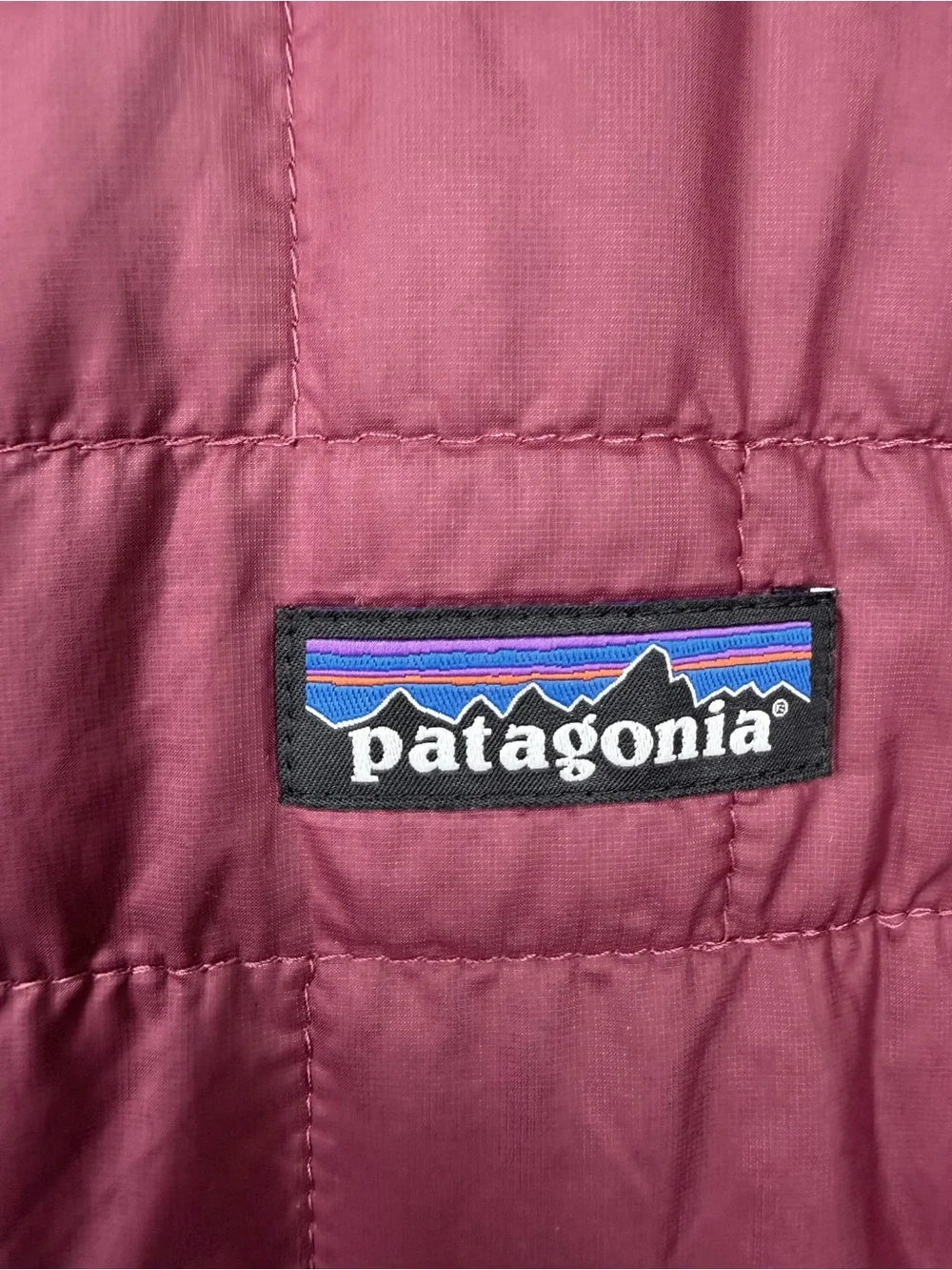 Patagonia Women's Large Maroon Nano Puff Jacket