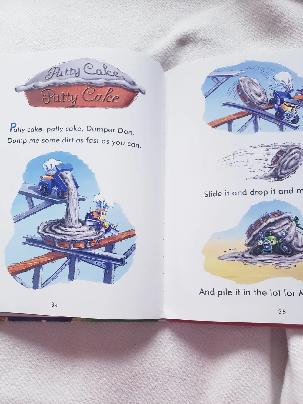 Trucktown Truckery Rhymes Children's Book