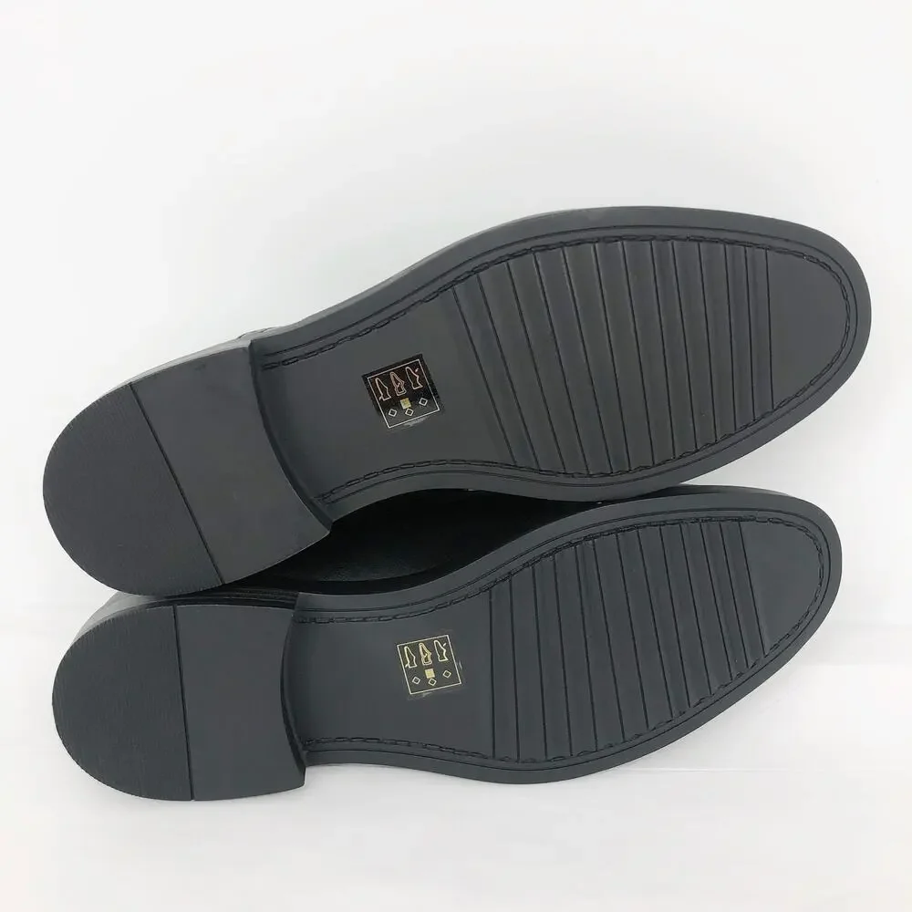FAIRLANE & SONS Mens Feawin Flex Oxford Shoes 13 Black Leather Stitchfix NWOB
